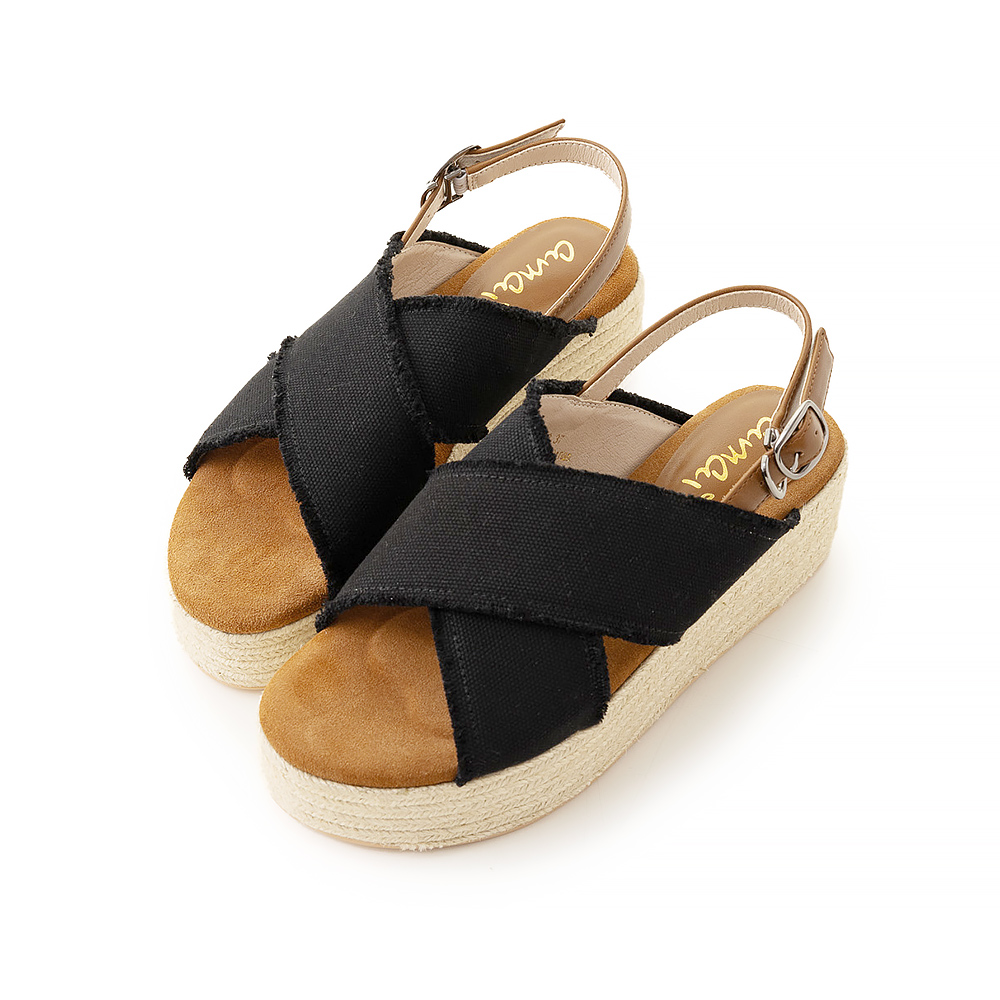 草帽 日系百搭黑色宽檐巴拿马平顶礼帽女夏天遮阳防晒沙滩太阳草帽复古~熱銷 歷史價格詳細信息