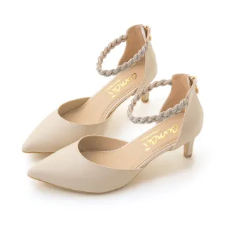 amai 真皮編織尖頭粗跟鞋 低跟鞋 真皮鞋 上班鞋 通勤鞋 跟鞋 空姐 職場鞋 大尺碼 台灣製 黑色 J11-79BK 歷史價格詳細信息