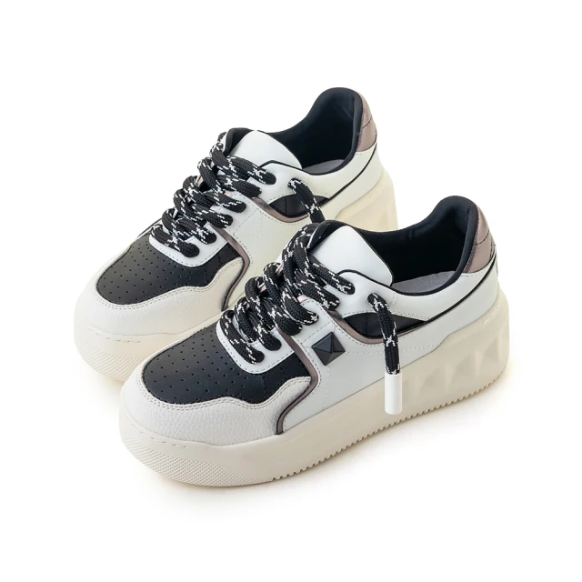 amai 輕量綁帶厚底靴 低跟靴 馬丁靴 機車靴 短靴 中筒靴 軍靴 厚底 百搭 英倫風 大尺碼 咖啡色 GB617BN 歷史價格詳細信息