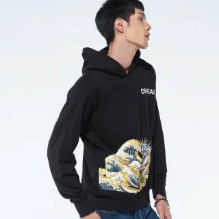 【BLUE WAY】男裝 網路獨家半臉骷顱翅膀連帽 長袖 上衣-地藏小王 歷史價格詳細信息