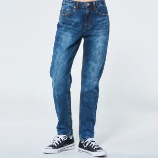 BLUE WAY 箱子 ET BOiTE-自然系高腰丹寧修身男友褲 歷史價格詳細信息