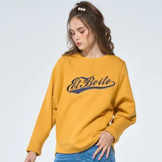 BLUE WAY 箱子 ET BOiTE-美式LOGO刷毛長TEE(芥黃) 歷史價格詳細信息