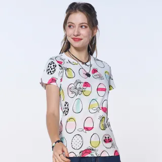 BLUE WAY 地藏小王 - 金魚姬彩蛋滿版童裝短TEE 歷史價格詳細信息