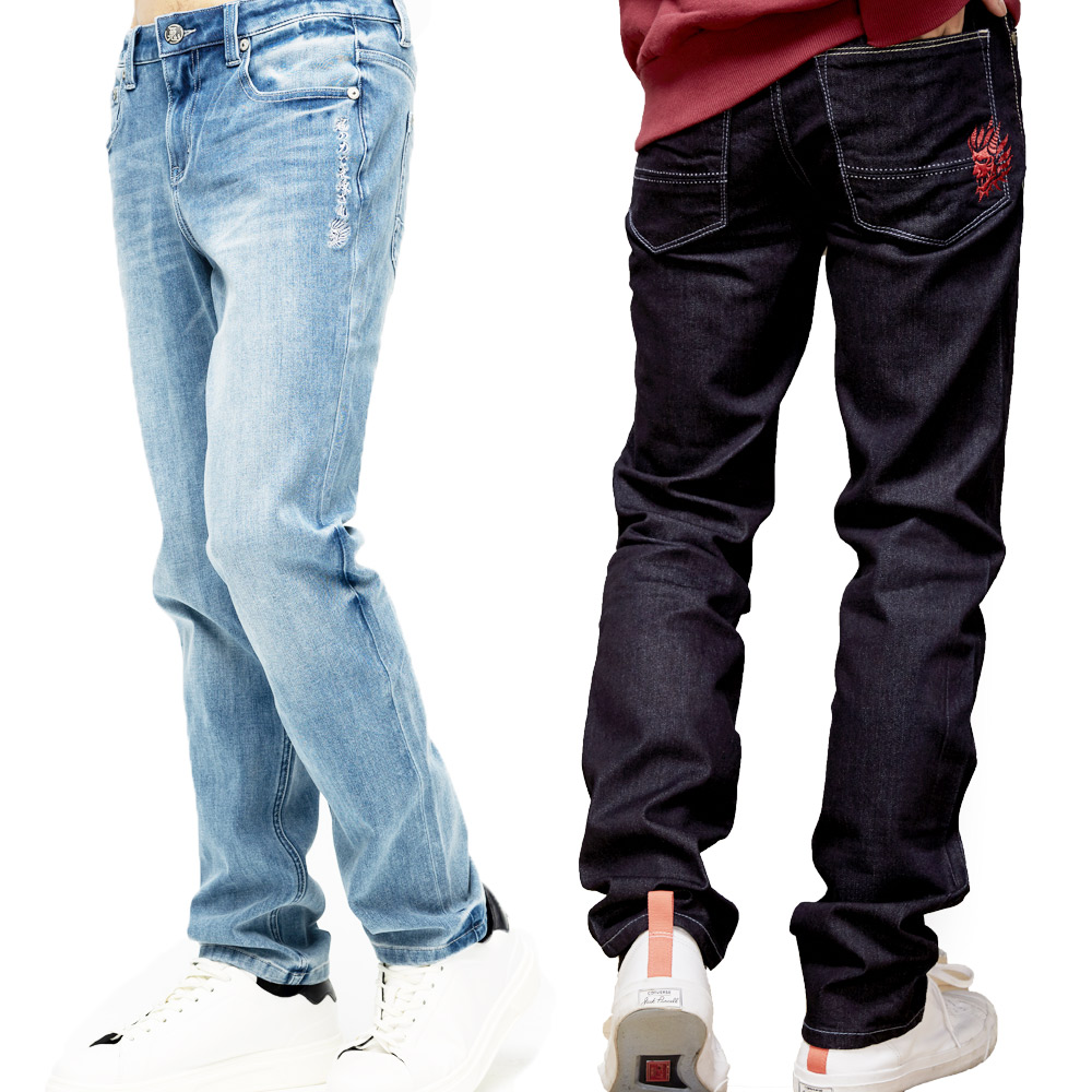 BLUE WAY 鬼洗、牛仔長褲、36腰（全新） 歷史價格詳細信息