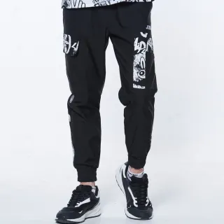 BLUE WAY 地藏小王-黑白運動反光針織長褲 歷史價格詳細信息