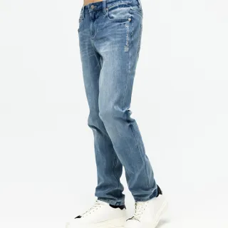 【BLUE WAY】男裝 反光條平織彈性 錐形褲 長褲-地藏小王 歷史價格詳細信息