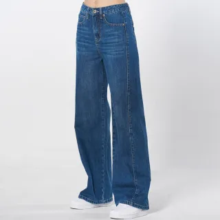 BLUE WAY 箱子 ET BOiTE-自然系高腰丹寧修身男友褲 歷史價格詳細信息