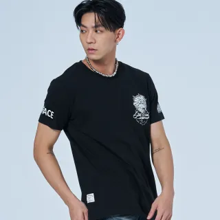 BLUE WAY 地藏小王-美式唐獅子圓領長TEE(藍灰) 歷史價格詳細信息