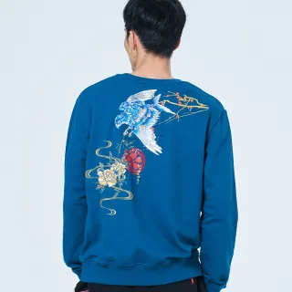 【BLUE WAY】男裝 金標暗影龍虎繡花 短袖 上衣-日本藍 歷史價格詳細信息