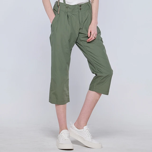 【BLUE WAY】女裝 可拆式吊帶飛鼠 七分褲-ET BOiTE箱子 歷史價格詳細信息