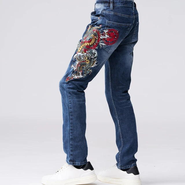 【BLUE WAY】男裝 金標相思鯉繡花 短袖 上衣-日本藍 歷史價格詳細信息