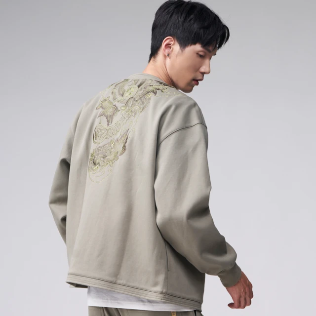 【BLUE WAY】男裝 金標暗影龍虎繡花 短袖 上衣-日本藍 歷史價格詳細信息