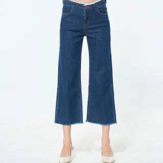 BLUE WAY ET BOiTE 箱子-復古潮流時尚素面綁帶造型寬褲 歷史價格詳細信息