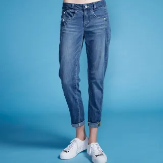 【BLUE WAY】冰絲弧線中腰小直筒褲- ET BOiTE 箱子 歷史價格詳細信息