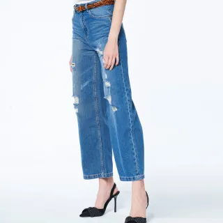 ET BOiTE 箱子 BLUE WAY - 高腰五彩箔女友褲 歷史價格詳細信息