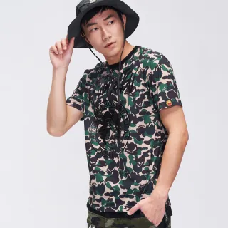 【BLUE WAY】迷彩搭配運動短TEE-地藏小王 歷史價格詳細信息