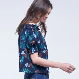 【BLUE WAY】女款 女人印花貼鑽 長袖 上衣 - ET BOiTE 箱子 歷史價格詳細信息
