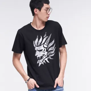 【BLUE WAY】黑魂荷魯斯之羽織側鬼短TEE-鬼洗 歷史價格詳細信息