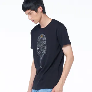 【BLUE WAY】荷魯斯三角壁紋鬼頭短TEE-鬼洗 歷史價格詳細信息