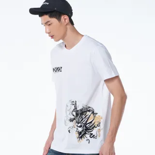 【BLUE WAY】荷魯斯三角壁紋鬼頭短TEE-鬼洗 歷史價格詳細信息