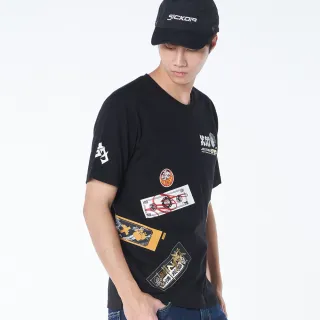 BLUE WAY 地藏小王 - 文字貼標短POLO衫(灰) 歷史價格詳細信息