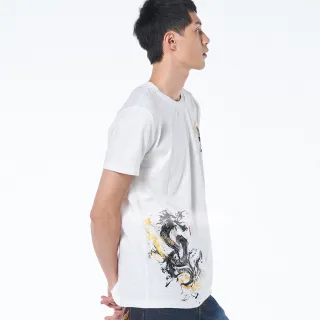 【BLUE WAY】墨繪鬼武灑墨鬼頭文字短TEE-鬼洗 歷史價格詳細信息