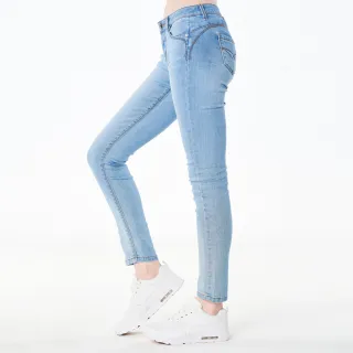 BLUE WAY ET BOiTE 箱子-經典低腰彈力窄直筒(黑) 歷史價格詳細信息