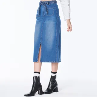 BLUE WAY ET BOiTE 箱子-復古潮流時尚素面綁帶造型寬褲 歷史價格詳細信息