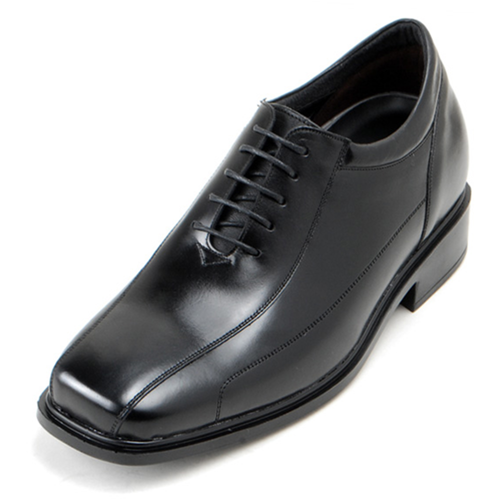 【HIKOREA】正韓製/版型正常。紳士款真皮手工隱形增高8cm縫線設計綁帶方頭皮鞋(8-9015/現+預) 歷史價格詳細信息