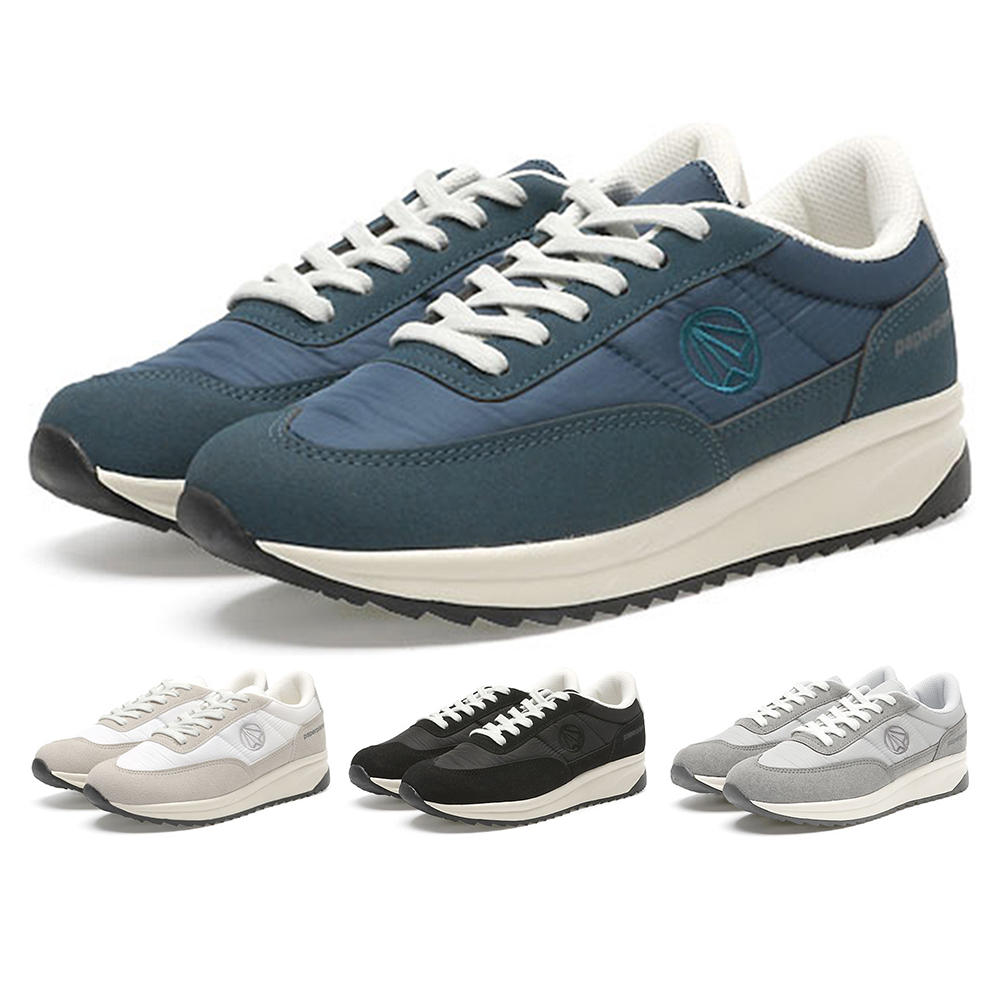 【PAPERPLANES韓國運動鞋】正韓空運。復古撞色魔鬼氈男女情侶慢跑休閒鞋(7-1431深藍/現+預) 歷史價格詳細信息