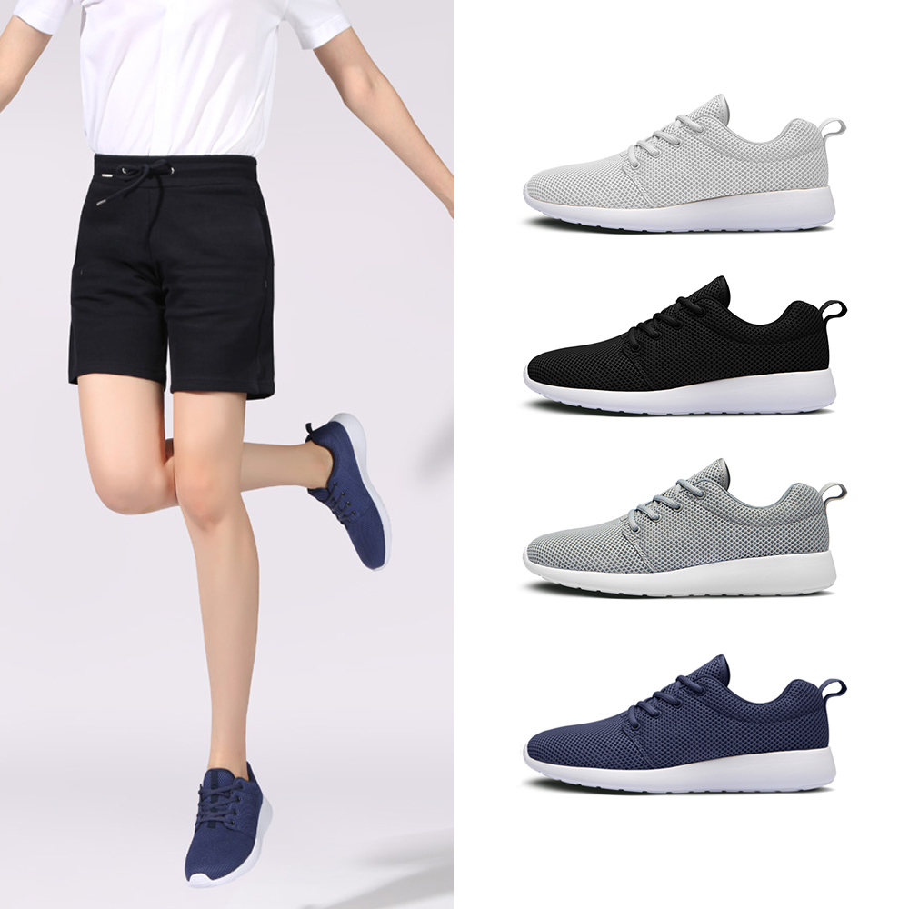 【Paperplanes】韓國空運。輕量男女款厚底彈力鞋底舒適針織運動鞋慢跑鞋(7-1520)共4色 主賣點 歷史價格詳細信息