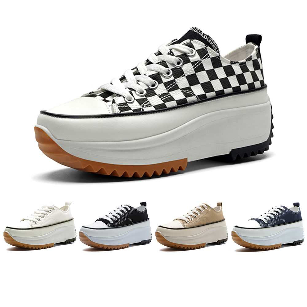 【Paperplanes】韓國空運來台。帆布拼接厚底4CM穆勒鞋 半拖 半包 女鞋/版型偏小(7-0631/二色/現+預) 歷史價格詳細信息