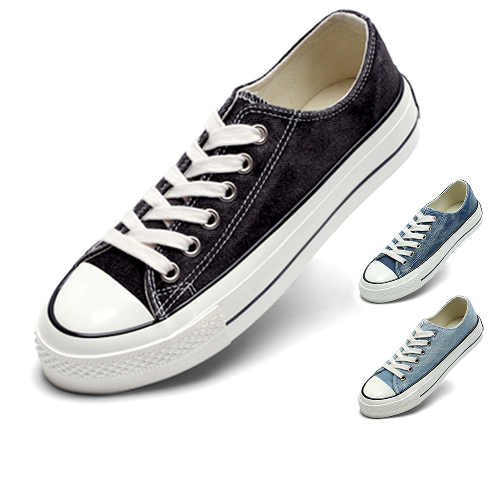 【Paperplanes】韓國空運來台。帆布拼接厚底4CM穆勒鞋 半拖 半包 女鞋/版型偏小(7-0631/二色/現+預) 歷史價格詳細信息