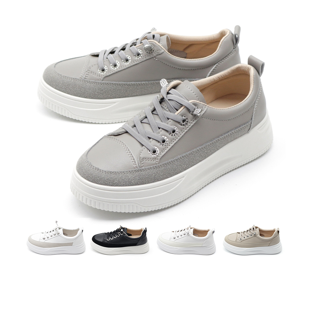 【OLLIE】韓國空運。立體縫線皮革4.5CM厚底樂福懶人鞋/版型偏小(72-1046/5色/現+預) 歷史價格詳細信息