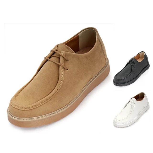 【HIKOREA】韓國空運。素面免綁帶大尺碼休閒皮鞋/版型偏小(73-466共2色/現貨+預購) 歷史價格詳細信息