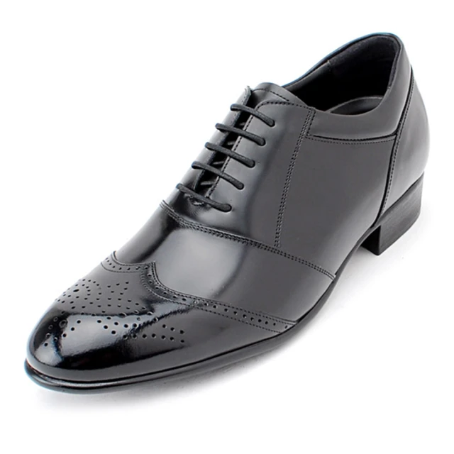 【HIKOREA】正韓製/版型正常。紳士款真皮手工隱形增高8cm縫線設計綁帶方頭皮鞋(8-9015/現+預) 歷史價格詳細信息