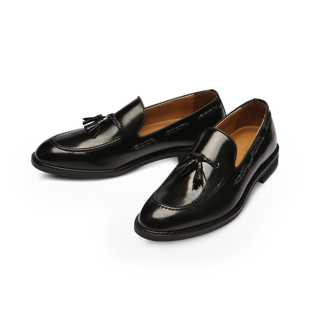 【HIKOREA】正韓製/版型偏小。紳士款真皮手工隱形增高8cm亮感拼接綁帶尖頭皮鞋(8-9011/現+預) 歷史價格詳細信息