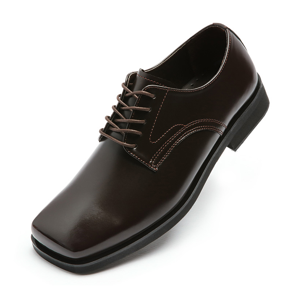 【HIKOREA】正韓製/版型正常。紳士款真皮手工隱形增高8cm縫線設計綁帶方頭皮鞋(8-9015/現+預) 歷史價格詳細信息