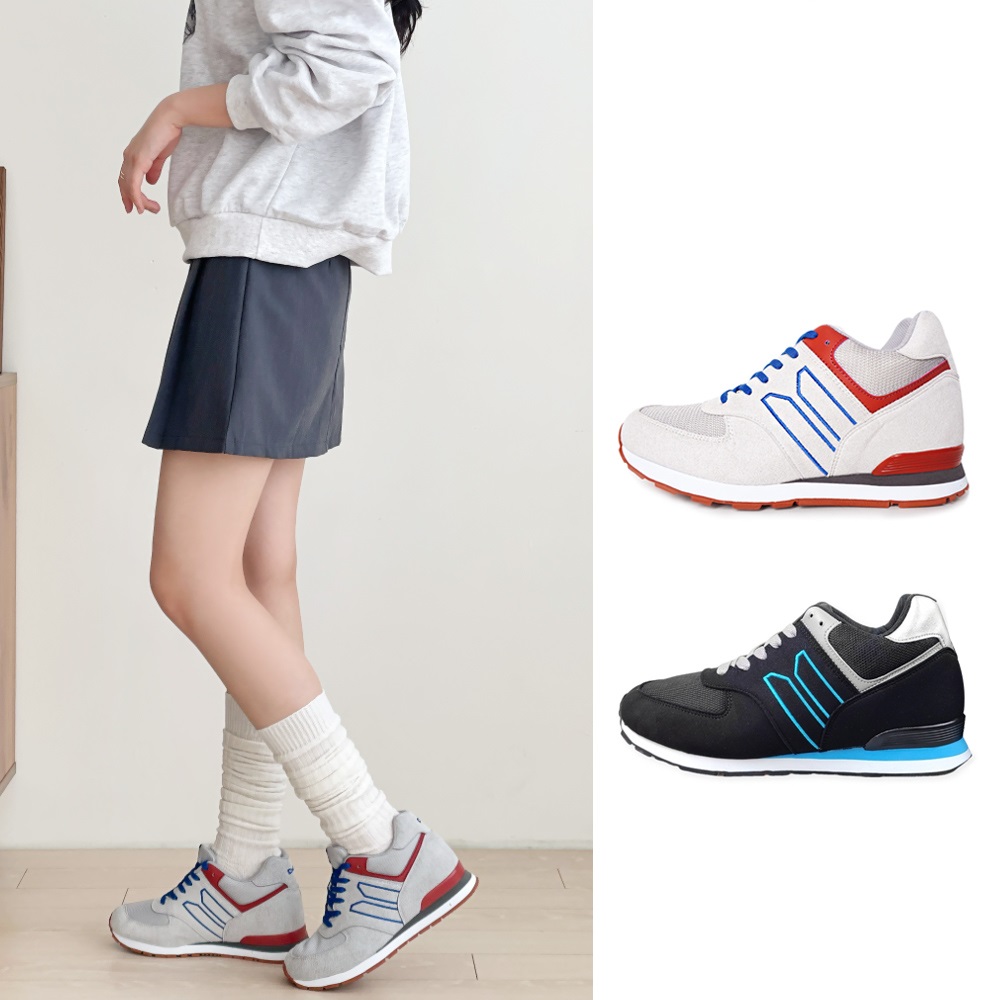 【HIKOREA】正韓製/版型偏小。紳士款真皮手工隱形增高8cm亮感拼接綁帶尖頭皮鞋(8-9011/現+預) 歷史價格詳細信息