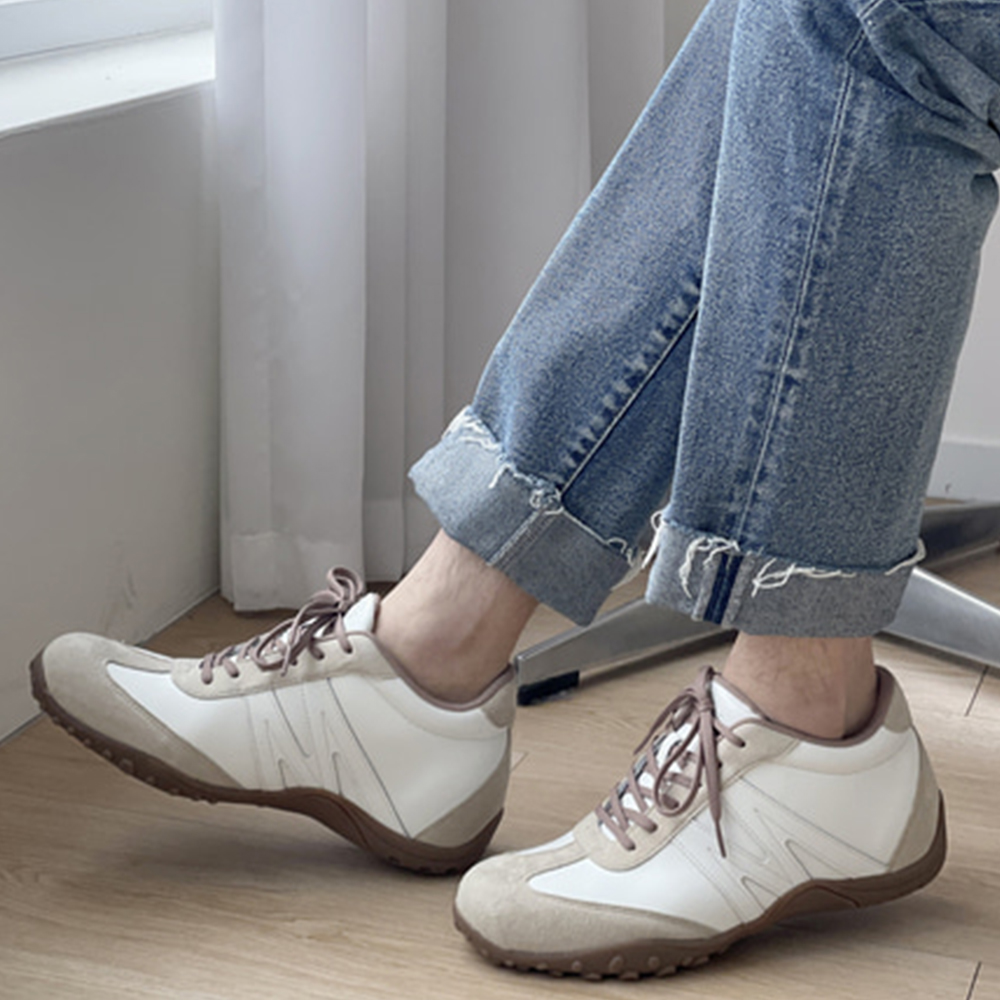 【HIKOREA】正韓製/版型偏小。紳士款真皮手工隱形增高8cm亮感拼接綁帶尖頭皮鞋(8-9011/現+預) 歷史價格詳細信息