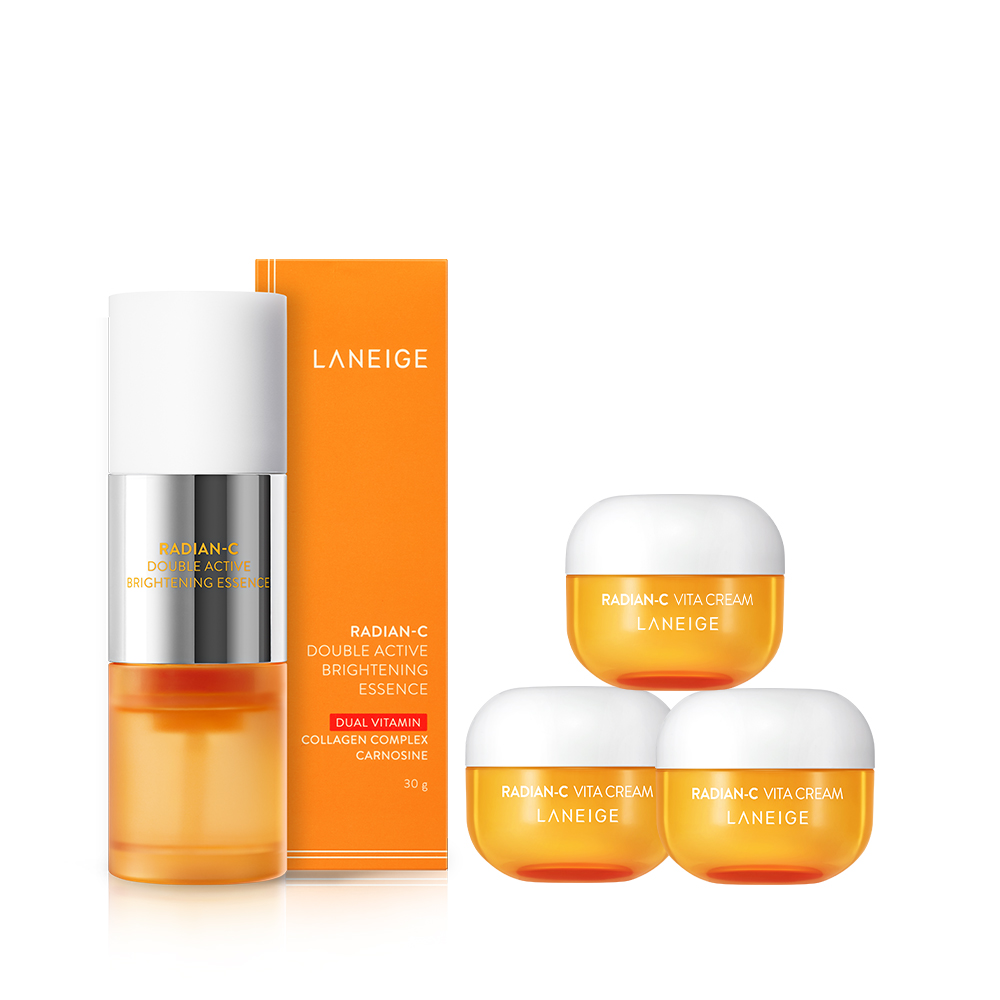 LANEIGE 蘭芝 維他命C淨膚霜 10ml 三件組 官方旗艦店 歷史價格詳細信息