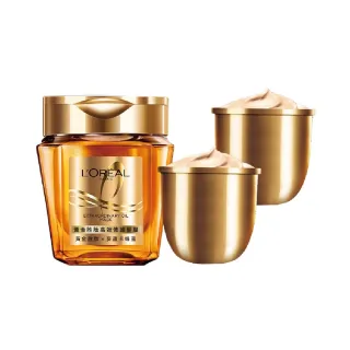 【LOREAL Paris 巴黎萊雅】黃金1+1修護組(黃金胜修護洗髮露/護髮素+金緻護髮精油金/棕100ml) 歷史價格詳細信息