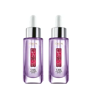 【LOREAL Paris 巴黎萊雅】玻尿酸瞬效保濕水光乳 50ml (2入組) 歷史價格詳細信息