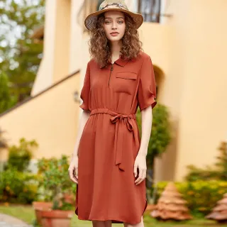 【ILEY 伊蕾】不規則荷葉活片剪裁斜紋A字短褲裙(深藍色；M-XL；1223022414) 歷史價格詳細信息