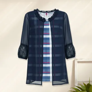 【ILEY 伊蕾】透膚荷葉活片雪紡蛋糕洋裝(紫色；M-XL；1242077030) 歷史價格詳細信息