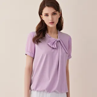 【ILEY 伊蕾】造型星星提織混羊毛針織上衣(桃色；M-2L；1234515008) 歷史價格詳細信息