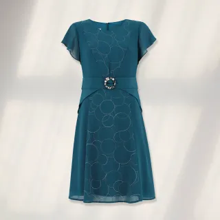 【ILEY 伊蕾】閃亮內在美甜姐兒蛋糕蕾絲裙1213022229(黑) 歷史價格詳細信息