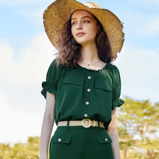 【ILEY 伊蕾】甜美迷人膠印貝殼純棉上衣(白色；M-XL；1232071218) 歷史價格詳細信息