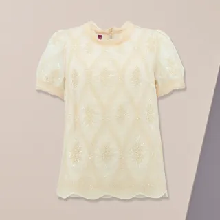 【ILEY 伊蕾】高雅端莊光澤感蕾絲織紋無袖洋裝(粉色；M-XL；1231087017) 歷史價格詳細信息