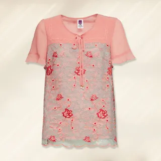 【ILEY 伊蕾】浪漫時尚大蝴蝶結造型雪紡上衣(兩色；M-XL；1223011101) 歷史價格詳細信息